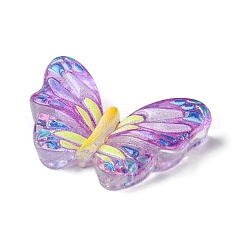 Spray Painted Resin Decoden Cabochons&nbsp;RESI-C045-07D