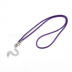 Waxed Cord Necklace Making&nbsp;NCOR-T001-06