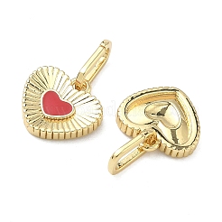 Brass Enamel Pendant Decorations&nbsp;KK-F933-05A-G