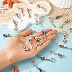 20Pcs Alloy Replacement Zipper Sliders&nbsp;HJEW-TAC0126