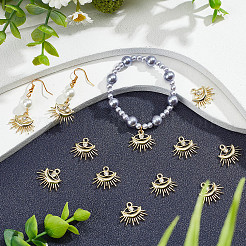 30Pcs Rack Plating Alloy Pendants&nbsp;FIND-SC0003-86