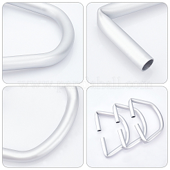 D-Shape Aluminum Alloy Bag Handle&nbsp;FIND-CA0003-54