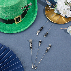 7Pcs Brass Brooches&nbsp;JEWB-DR00033
