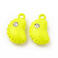 Spray Painted Alloy Pendants&nbsp;FIND-B016-04