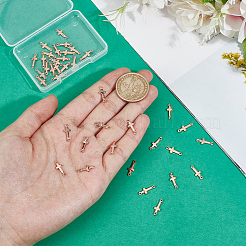 40Pcs Brass Links&nbsp;KK-AR0004-46RG