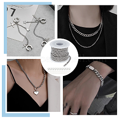 DIY Chain Bracelet Necklace Making Kit&nbsp;DIY-UN0004-19