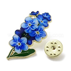 Flower Series Zinc Alloy Enamel Pin&nbsp;JEWB-D069-03E