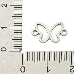 Non-Tarnish 201 Stainless Steel Connectors Charm&nbsp;STAS-M015-13P