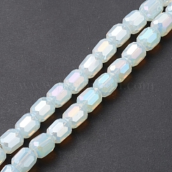 Imitation Jade Glass Beads Strands&nbsp;EGLA-K015-04E