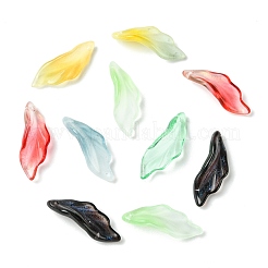 100Pcs Transparent Glass Pendants&nbsp;GLAA-CJ0002-63