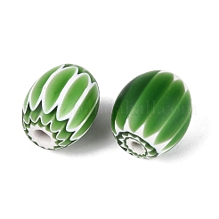 Handmade Millefiori Glass Barrel Beads&nbsp;LA-N002-18A