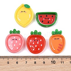 Opaque Resin Imitation Food Cabochons&nbsp;RE-CBAA0C5-02