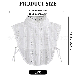 Detachable Cotton Shirt Women False Collar&nbsp;DIY-WH20048-038