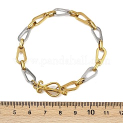 304 Stainless Steel Link Chain Bracelets for Women&nbsp;BJEW-C113-02GP