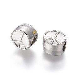 Zinc Alloy European Beads&nbsp;PALLOY-C004-N