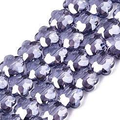 Electroplate Glass Beads Strands&nbsp;EGLA-S176-09B