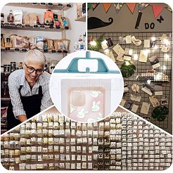 300Pcs Transparent PVC Self Adhesive Hang Tabs&nbsp;CDIS-HY0001-01