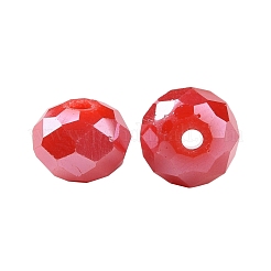 Electroplate Glass Beads&nbsp;EGLA-X0006-01F-8mm