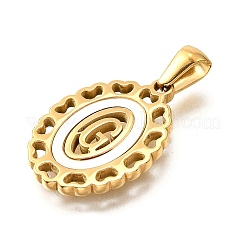 Golden 304 Stainless Steel Pendants&nbsp;STAS-K300-02G-G