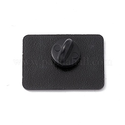 Rectangle with Word Aolly Brooch&nbsp;JEWB-M024-03B-B