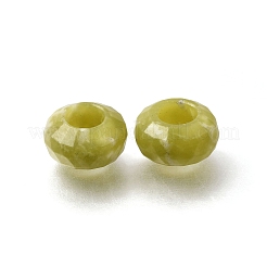 Natural Lemon Jade European Beads&nbsp;GG-NH0003-A15