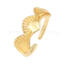 Brass Cuff Open Rings&nbsp;KK-CBA960E-13A-G