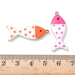 201 Stainless Steel Enamel Pendants&nbsp;STAS-C138-02B-G
