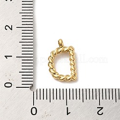 304 Stainless Steel Charms&nbsp;STAS-L022-232A-G