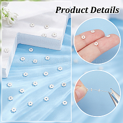 30Pcs 925 Sterling Silver Beads&nbsp;STER-GO0001-42