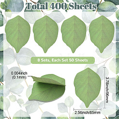 8Pcs Leaf Pad Sticky Notes&nbsp;OFST-SP0001-01