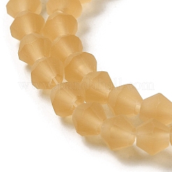 Imitate Austrian Crystal Frosted Glass Beads Strands&nbsp;EGLA-A039-T4mm-MD18