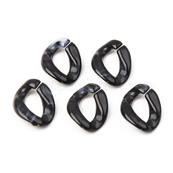 Opaque Acrylic Linking Rings&nbsp;X-OACR-S038-005A-B02