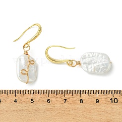 Baroque Natural Keshi Pearl Dangle Earrings&nbsp;EJEW-JE07064-02