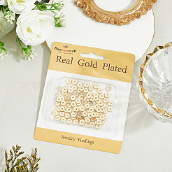 Brass Beads&nbsp;KK-BBC0021-17E