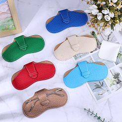 1Pc PU Leather Glasses Case&nbsp;AJEW-CN0005-70A