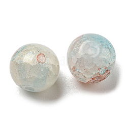 Transparent Crackle Glass Beads&nbsp;GLAA-D012-02C