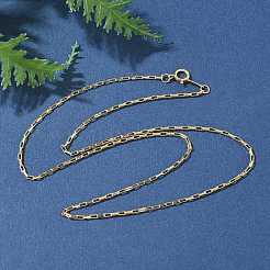 1/20 14K Gold Filled Paperclip Chain Necklaces for Women Men&nbsp;NJEW-Z068-07G