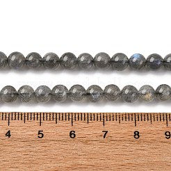 Natural Labradorite Beads Strands&nbsp;G-H326-01-6mm