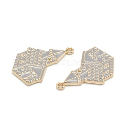 Alloy Enamel Pendants&nbsp;ENAM-E569-09