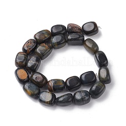 Natural Blue Tiger Eye(Dyed & Heated) Beads Strands&nbsp;G-C110-B01-01