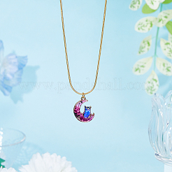 54Pcs 9 Styles Alloy Printed Pendants&nbsp;FIND-DC0003-77