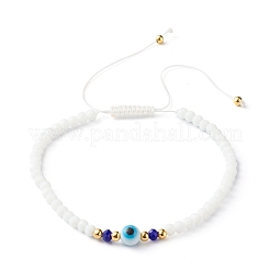 Adjustable Nylon Thread Braided Bead Bracelets Set&nbsp;BJEW-JB06440