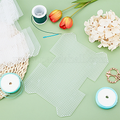 Resin Mesh Canvas Bag Sheets&nbsp;DIY-WH0260-15