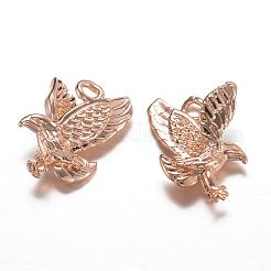 Long-Lasting Plated Brass Charms&nbsp;KK-P060-08-RS