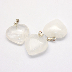 Glass Imitation Quartz Crystal Pendants&nbsp;GLAA-XCP0002-07