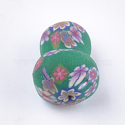 Handmade Polymer Clay Beads&nbsp;CLAY-T017-12