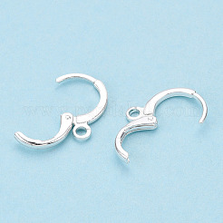 Brass Leverback Earring Findings&nbsp;KK-WH0065-05S