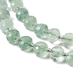 Natural Green Fluorite Beads Strands&nbsp;G-B153-A07