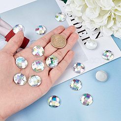 Taiwan Acrylic Rhinestone Cabochons&nbsp;ACRT-FG0001-001