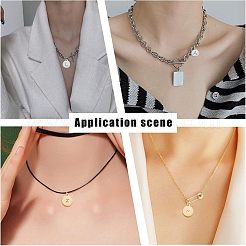 40Pcs 2 Color Ion Plating(IP) 304 Stainless Steel Charms&nbsp;STAS-FH0001-53
